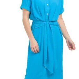Tahari dress aqua